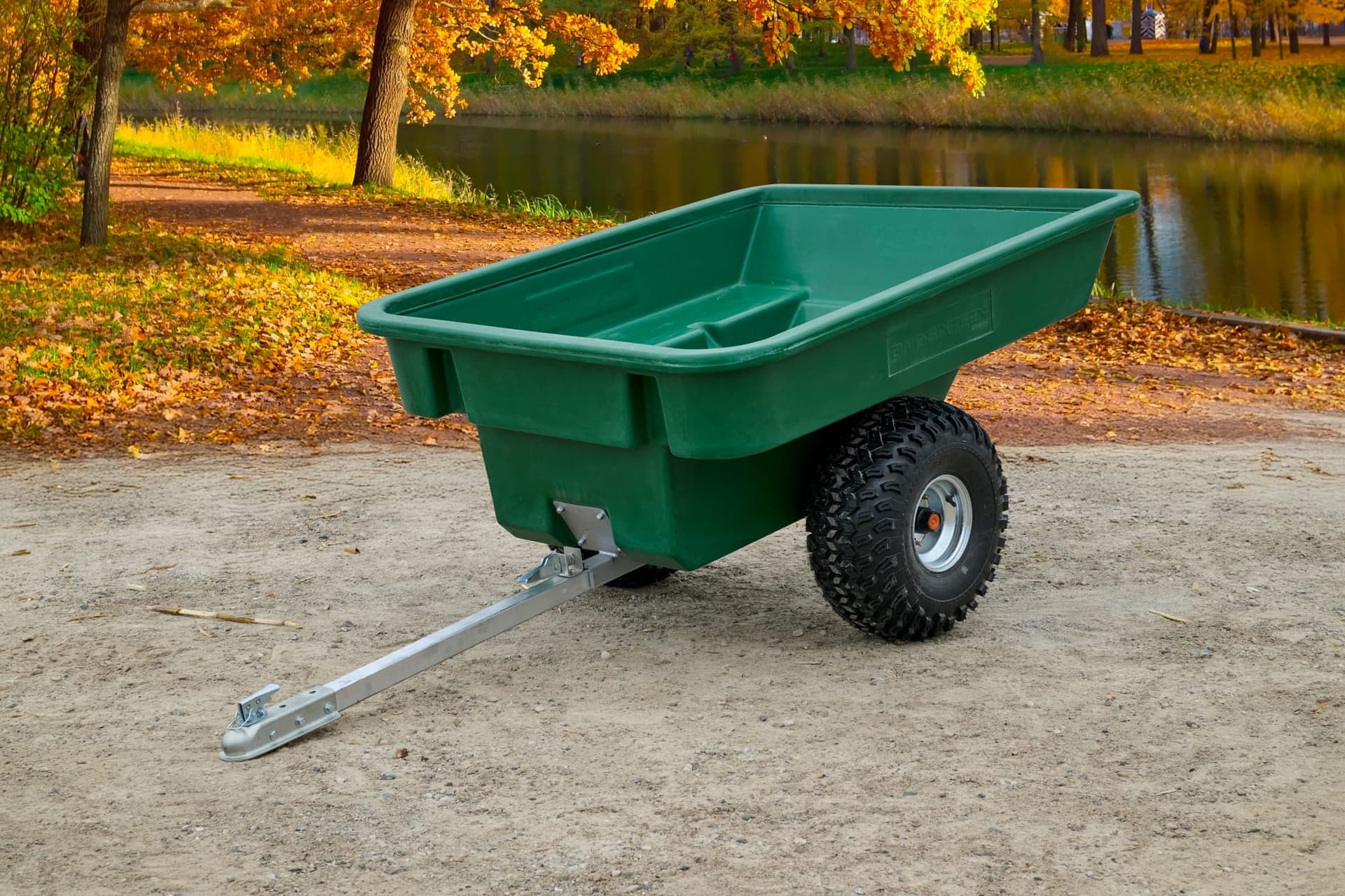 ATVCG — ATV trailer green assembled NET