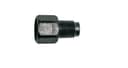 RDP rabbit drinker black plastic threaded nut